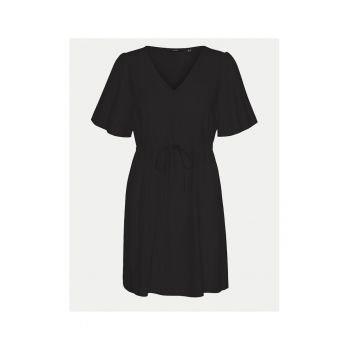 Rochie dama - 303612320 - Negru - Viscoza