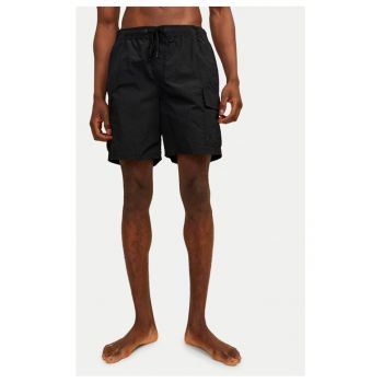 Short de baie barbati - 7463 - Nylon - Negru