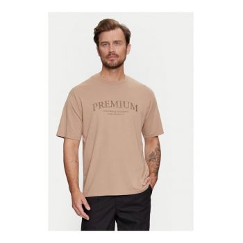 Tricou barbati - 7289 - Bumbac - Maro