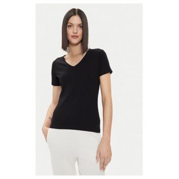 Tricou dama - 22880 - Bumbac - Negru