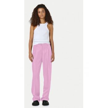 Pantaloni dama - 483722 - Roz - Poliester -