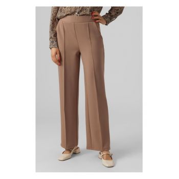 Pantaloni dama - 84527 - Poliester - Maro