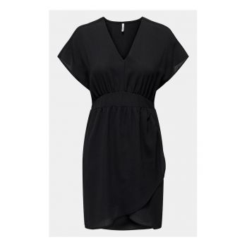 Rochie dama - 303603342 - Negru - Viscoza