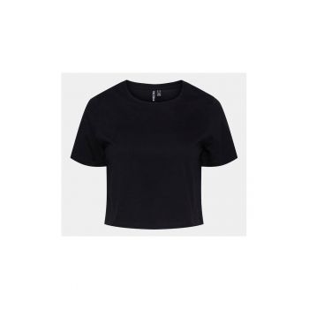 Tricou dama - 303433765 - Negru - Bumbac