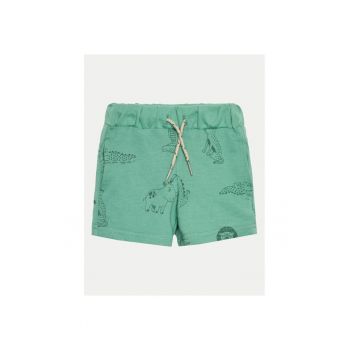 Pantaloni copii - 140051 - Verde - Bumbac