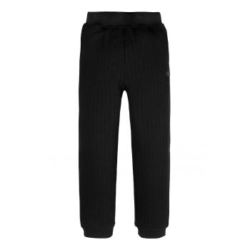 Pantaloni regular fit cu mansete elastice