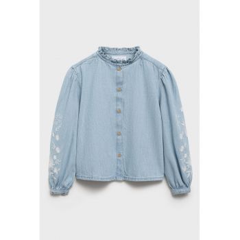 Bluza din denim cu broderie