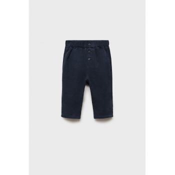 Pantaloni de bumbac cu talie elastica