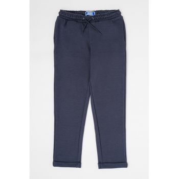 Pantaloni de trening cu snur de ajustare