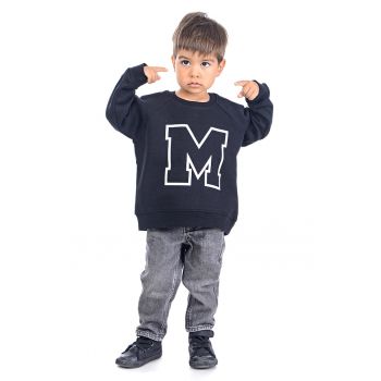 Bluza de trening din bumbac cu maneci raglan