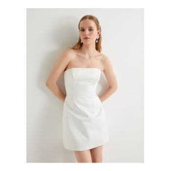 Rochie mini satinata