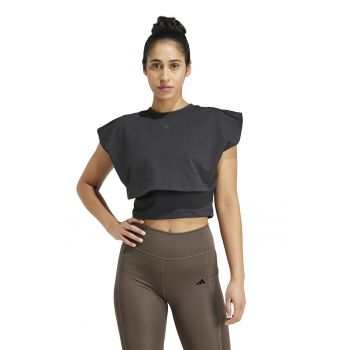 Tricou crop pentru antrenament Power Boxy