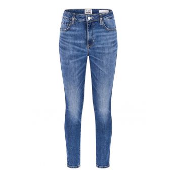 Blugi skinny cu talie inalta