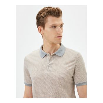 Tricou polo slim fit