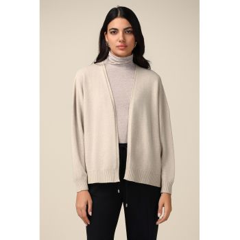 Cardigan uni cu maneci cazute