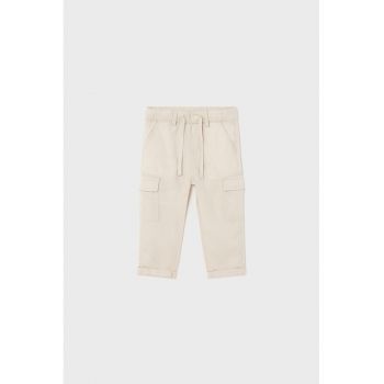 Pantaloni cargo din lyocell