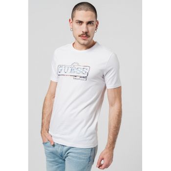 Tricou slim fit cu logo