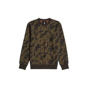 Bluza de trening cu imprimeu camuflaj