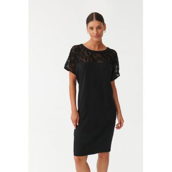 Rochie mini cu croiala dreapta