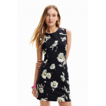 Rochie mini cu model floral