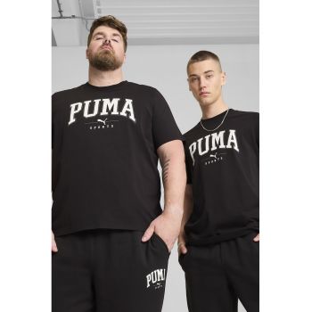 Tricou de bumbac cu imprimeu logo Squad