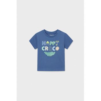 Tricou de bumbac cu text