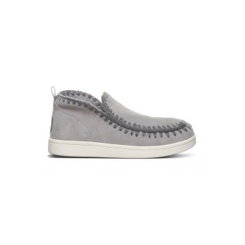 Ghete slip-on din piele intoarsa