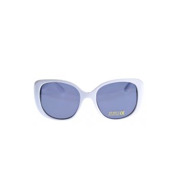 Ochelari de soare albi si protectie UV 400