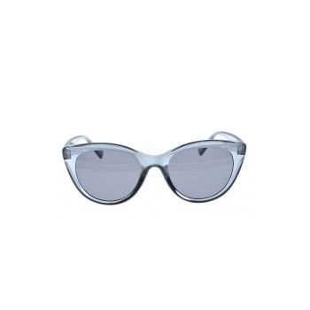 Ochelari de soare bleu cu lentile cat eye