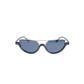 Ochelari de soare negri cu lentile Cat Eye