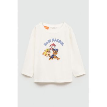 Bluza din bumbac cu imprimeu Paw Patrol