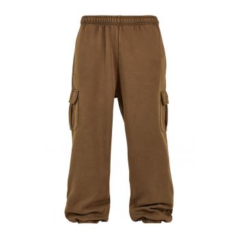 Pantaloni cargo cu banda elastica in talie