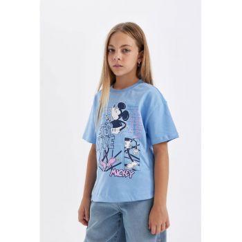 Tricou din bumbac cu model grafic