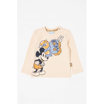 Bluza de trening de bumbac cu MIckey Mouse