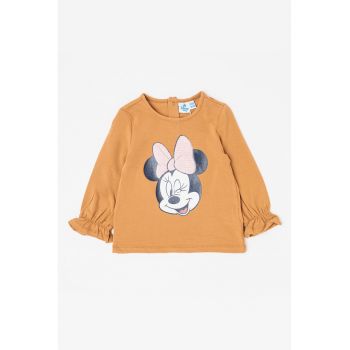 Bluza din amestec de bumbac cu Minnie Mouse