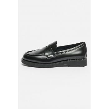 Pantofi loafer de piele cu tinte Whisper