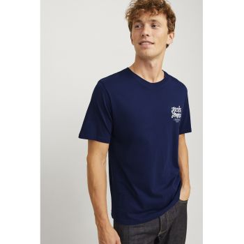 Tricou de bumbac cu model logo