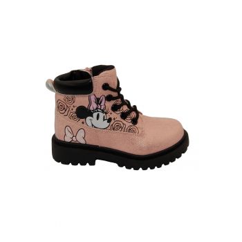 Ghete de piele ecologica cu Minnie Mouse