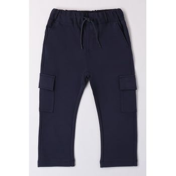 Pantaloni cargo cu snur