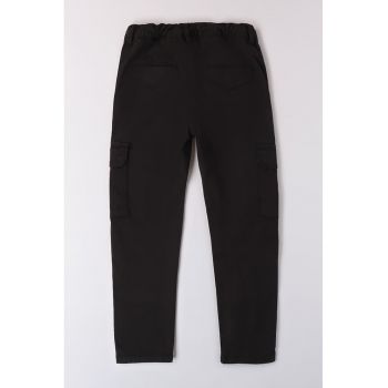 Pantaloni cargo cu snur