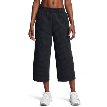 Pantaloni texturati crop ampli pentru fitness Unstoppable