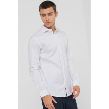 Camasa slim fit satinata Parker