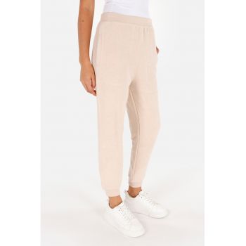 Pantaloni de trening regular fit de bumbac