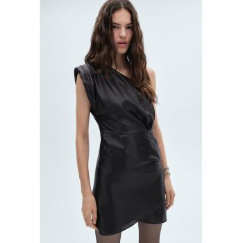 Rochie scurta cu model asimetric One