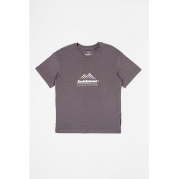 Tricou de bumbac cu logo