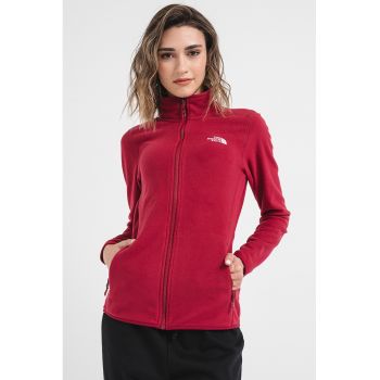 Bluza de trening din fleece cu fermoar pentru drumetii si trekking Glacier