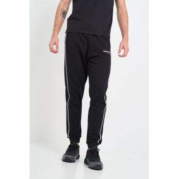 Pantaloni de trening din bumbac cu buzunare oblice