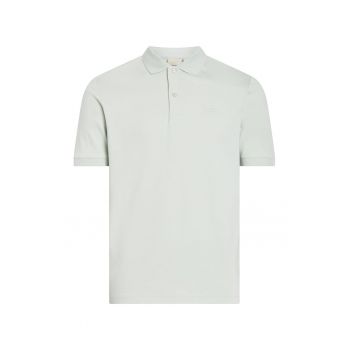 Tricou polo slim fit de bumbac organic