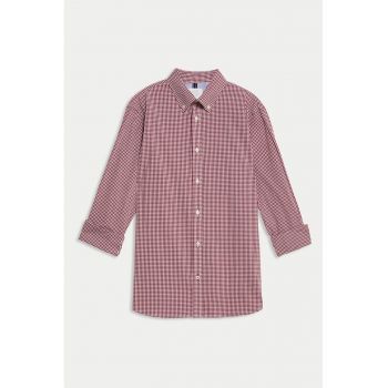 Camasa cu model gingham