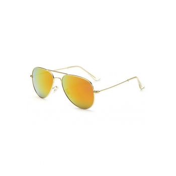 Ochelari de soare Aviator - Orange/Gold'